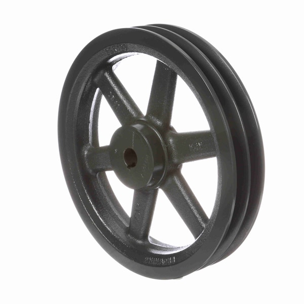 2 Groove Cast Iron Fhp - Finished Bore Sheave, 2BK100X3/4